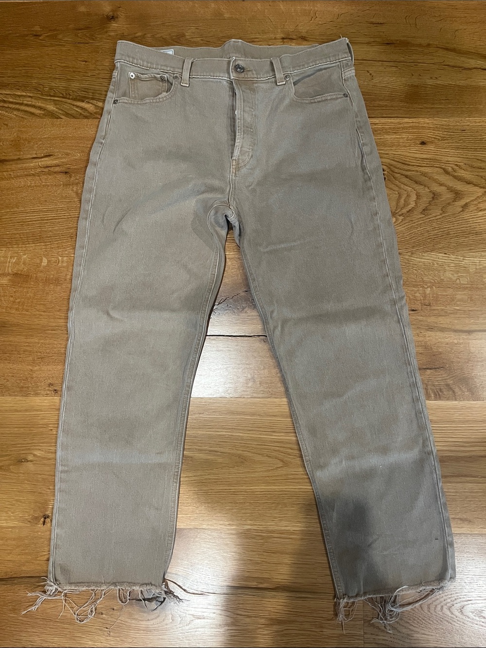 Gap cheeky straight high rise jeans